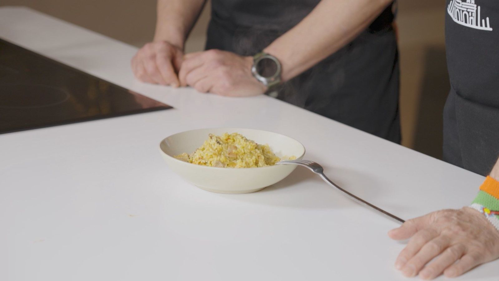 Sabor a Madrid: arroz meloso con secreto ibérico y setas en Santa María de la Alameda