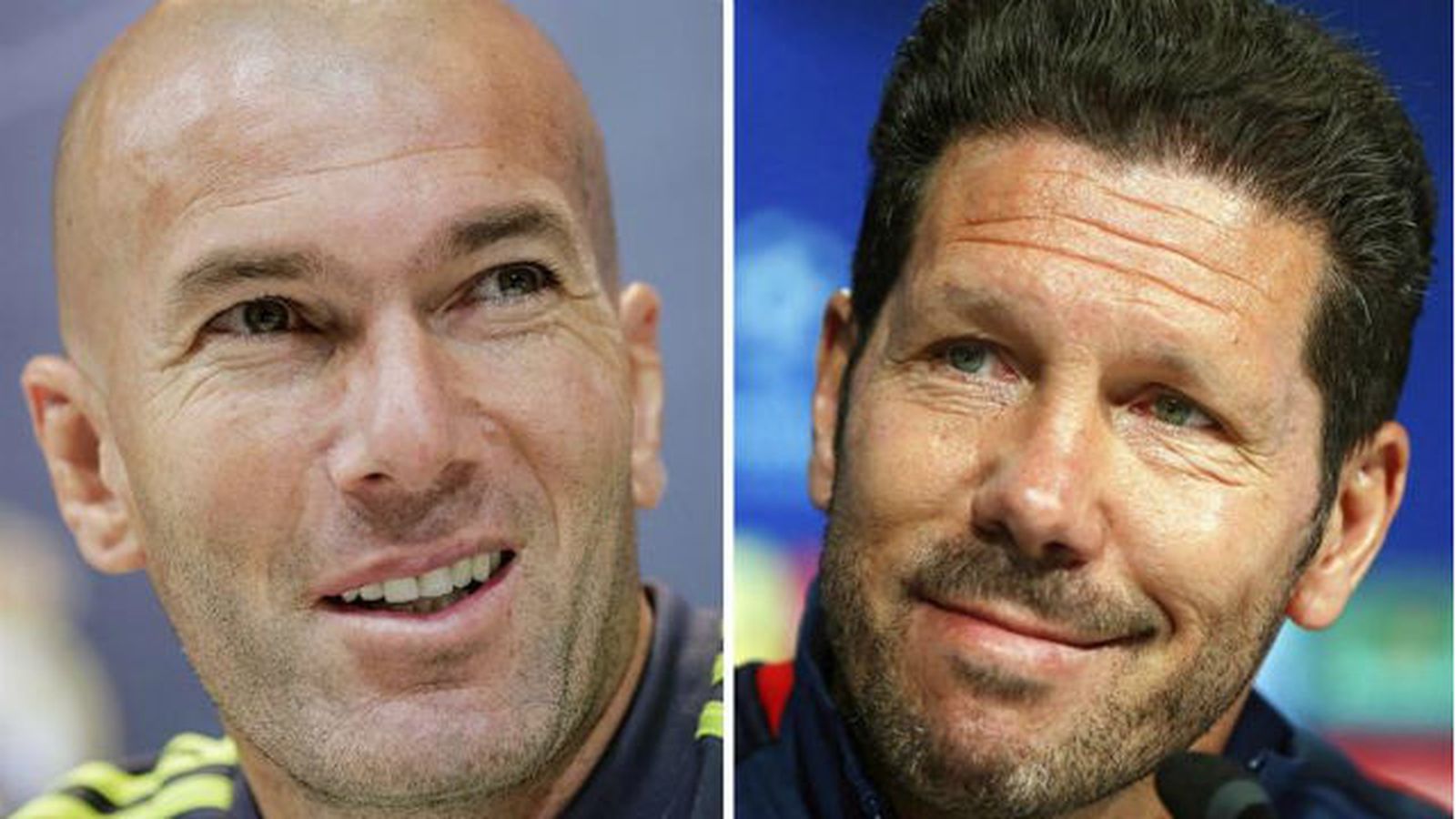 Zidane y Simeone