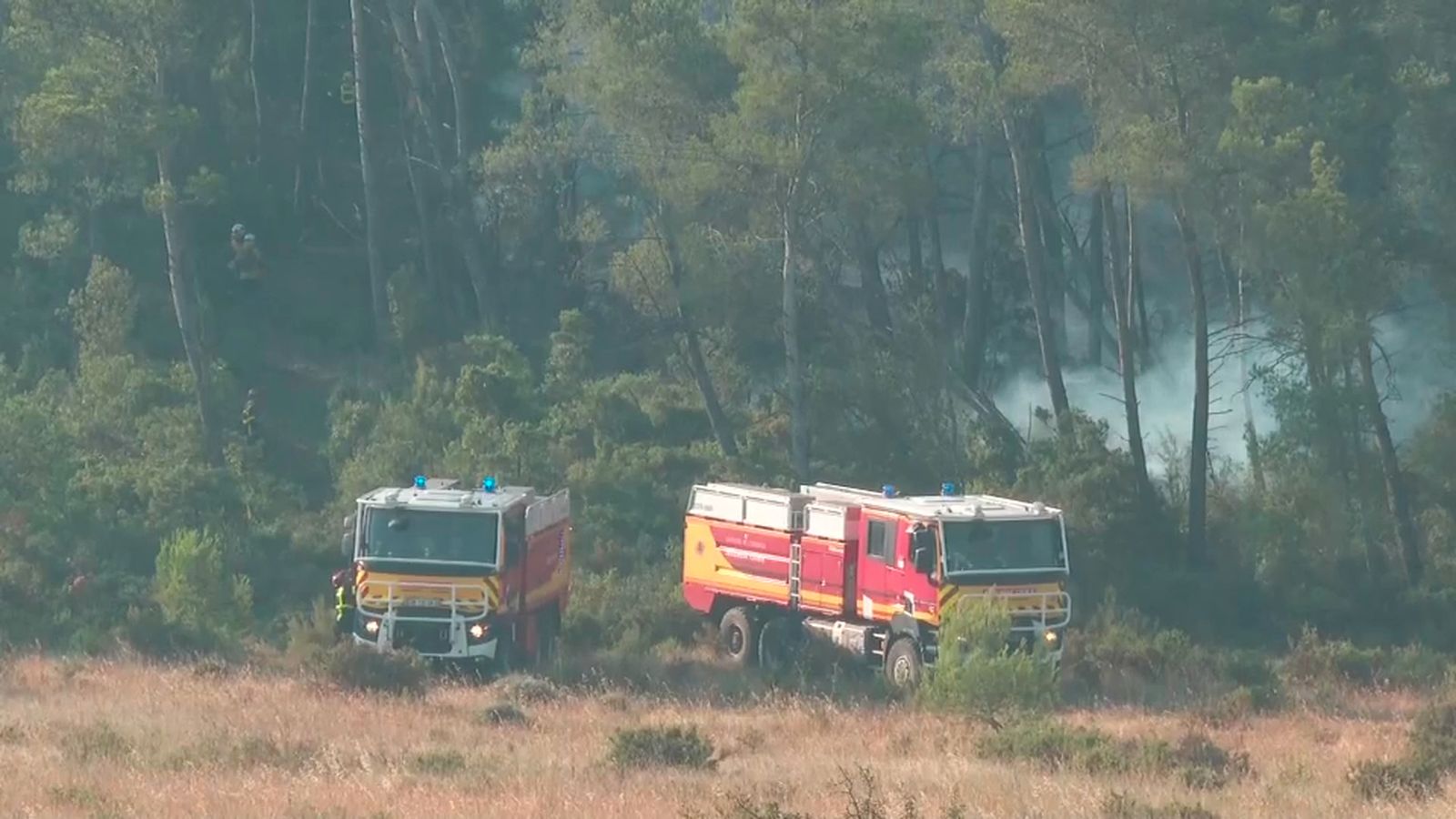 INCENDIO SUR DE FRANCIA