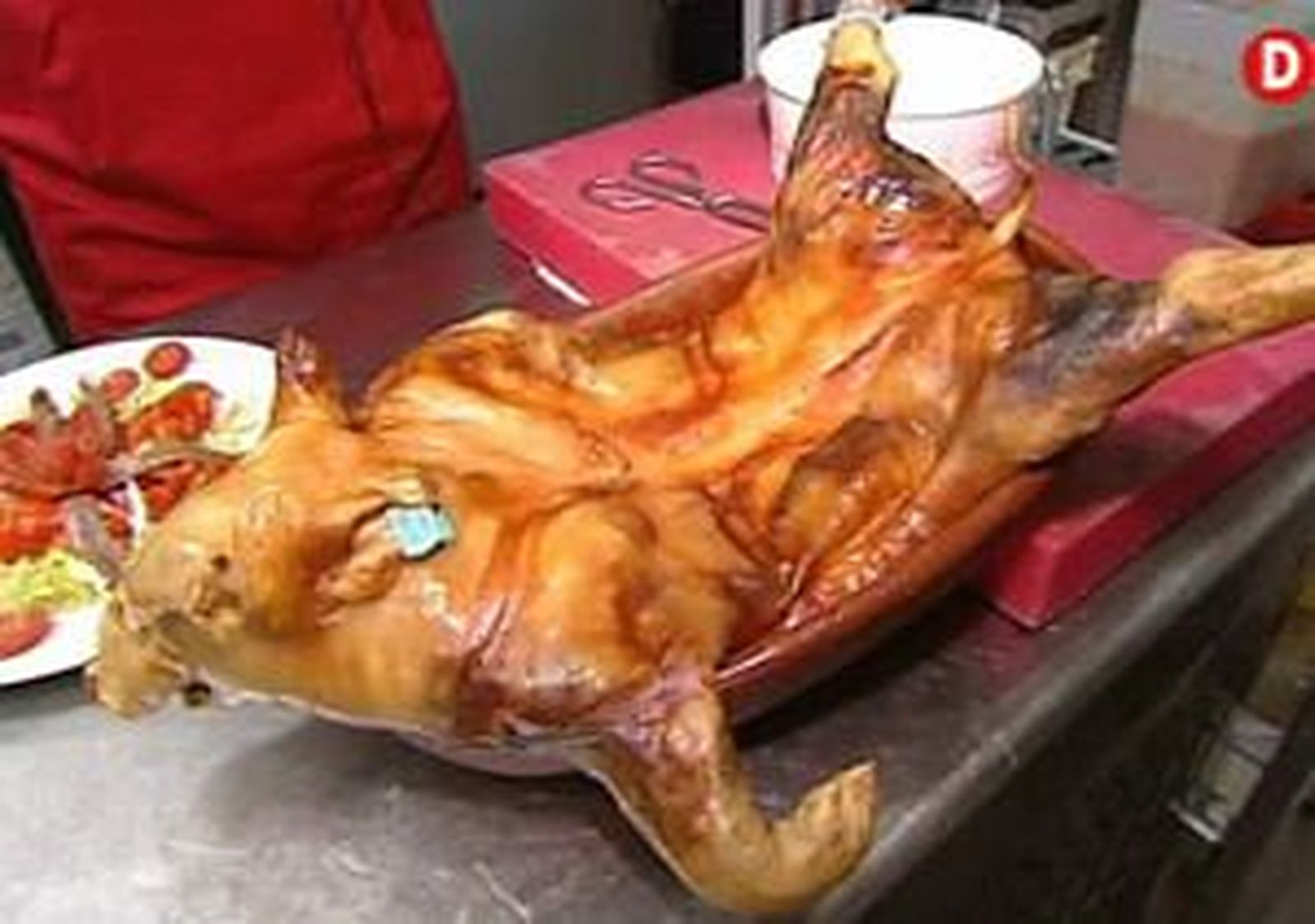Cochinillo con acento segoviano