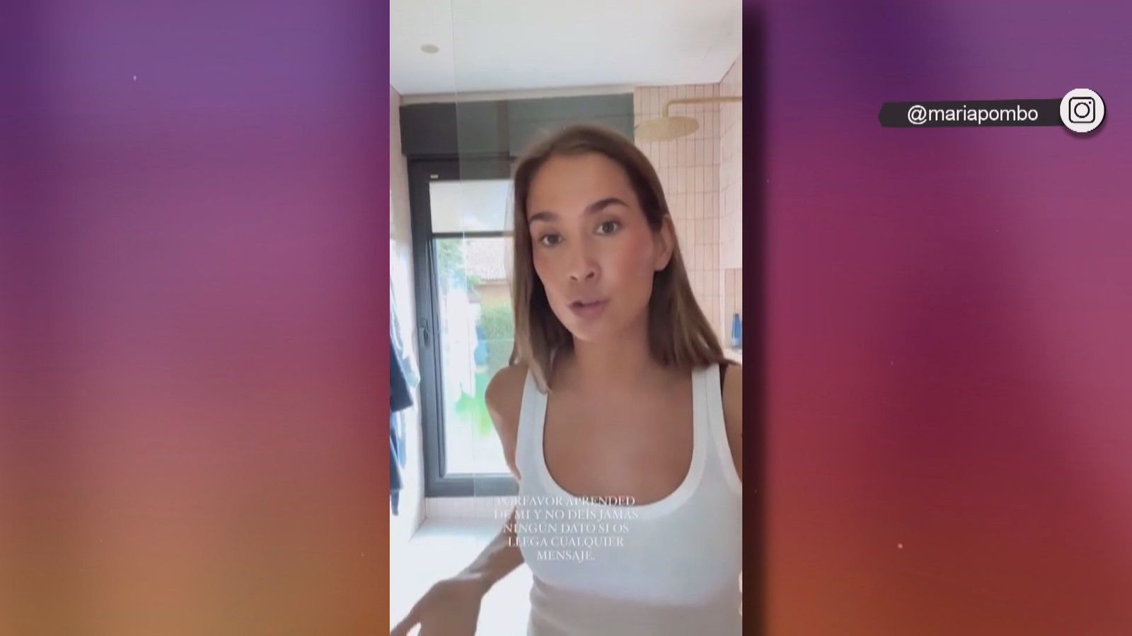 Estafan a la influencer María Pombo y casi pierde todo su dinero