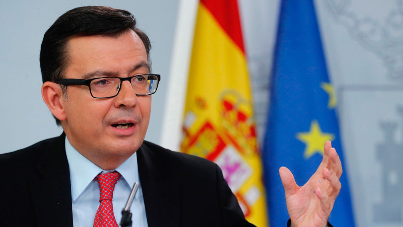 El ministro de Economía, Román Escolano
