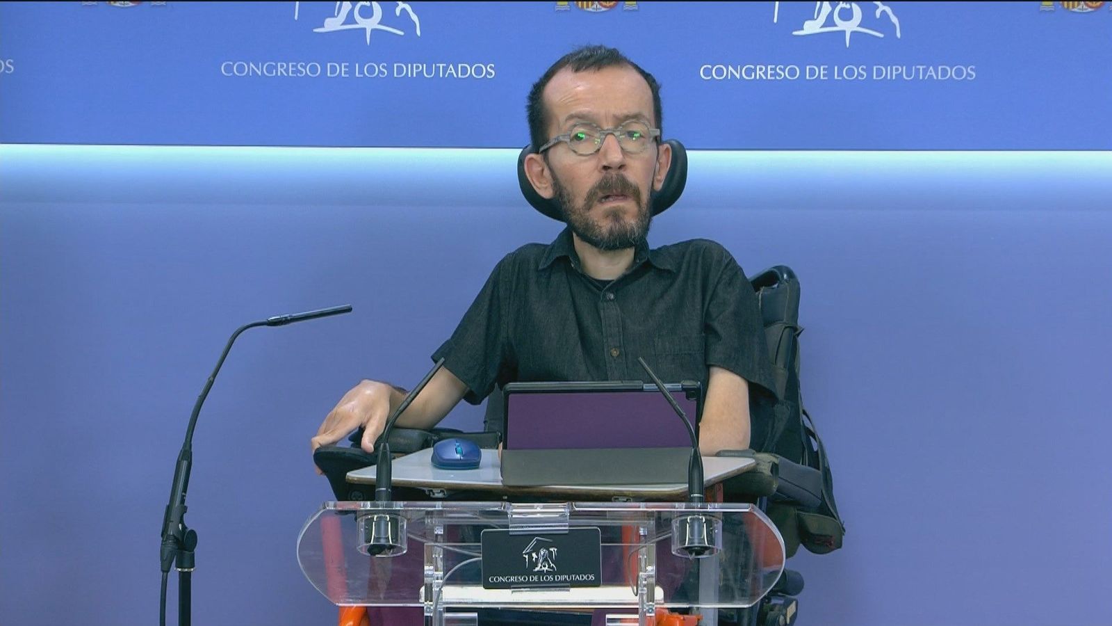 Echenique acusa al PSOE de "deslealtad" por ocultar una subida "unilateral" del gasto en Defensa