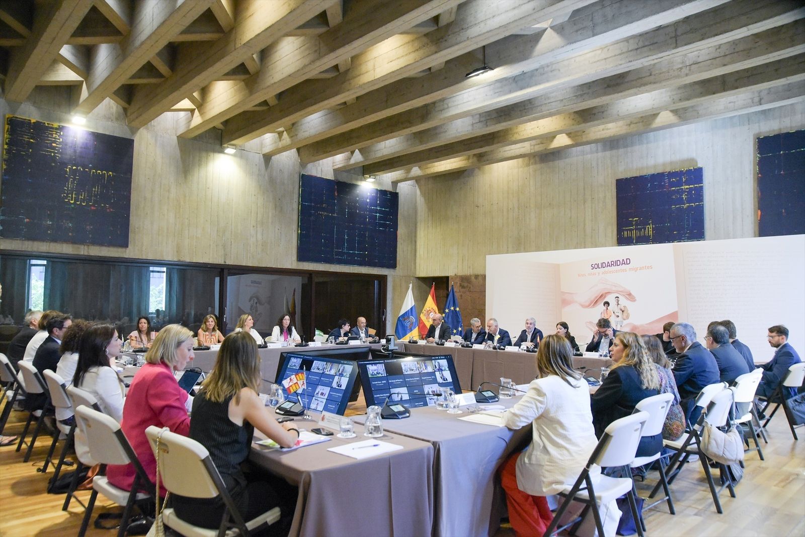 Reunión de la Conferencia Sectorial de Infancia y Adolescencia, en Santa Cruz de Tenerife