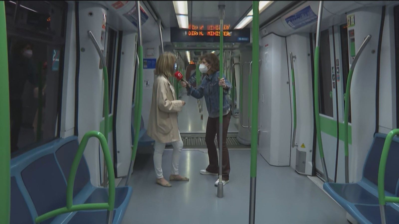 La línea 8 de Metro reabre el tramo entre Colombia y Mar de Cristal