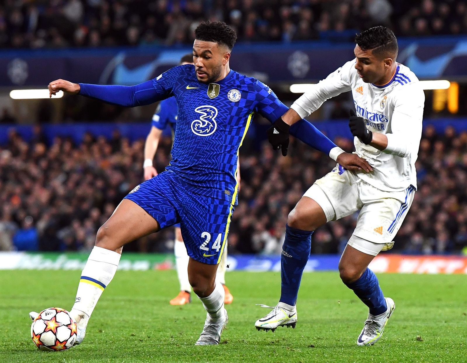 Casemiro ante el Chelsea