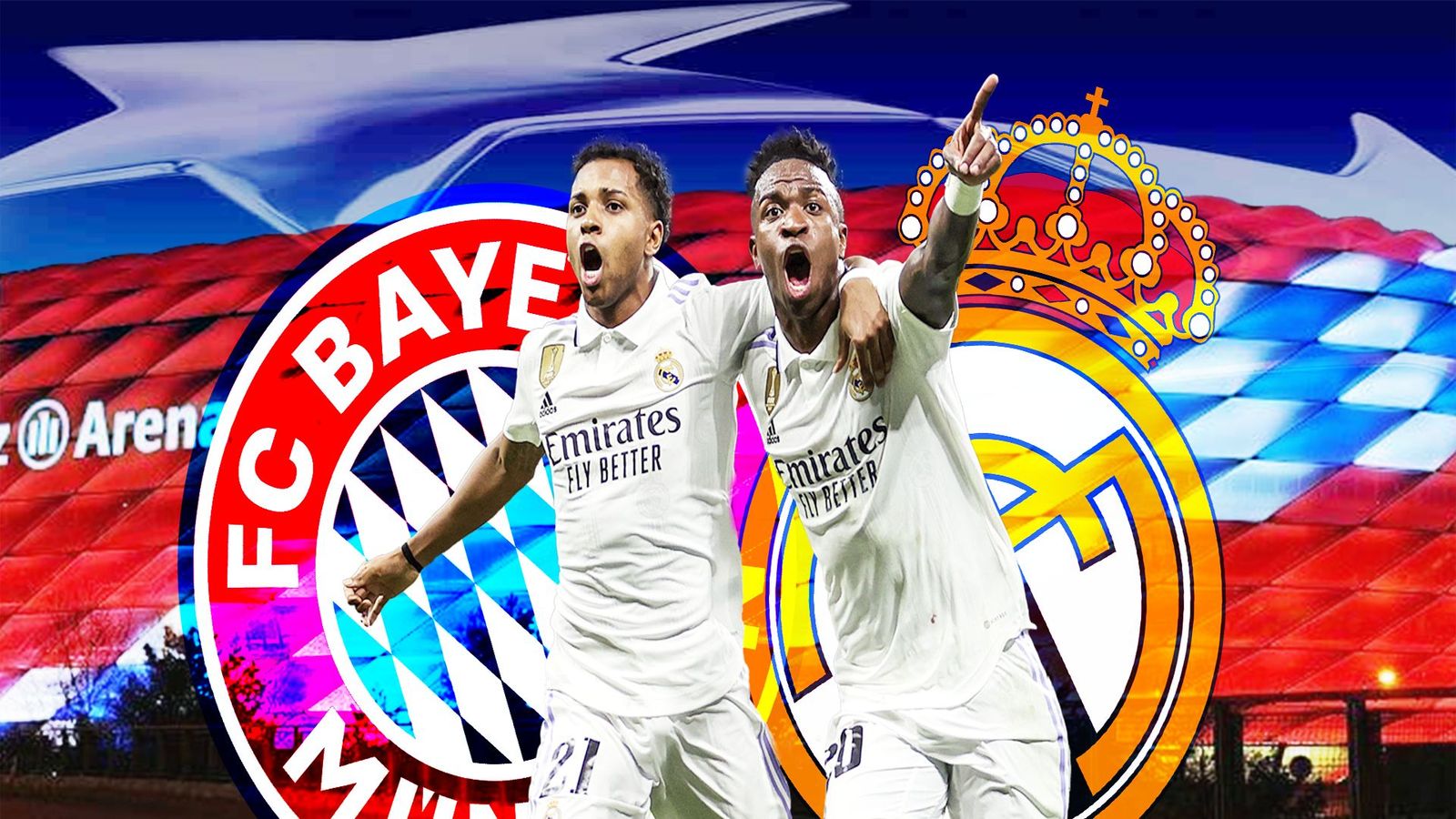 Vinícius y Rodrygo