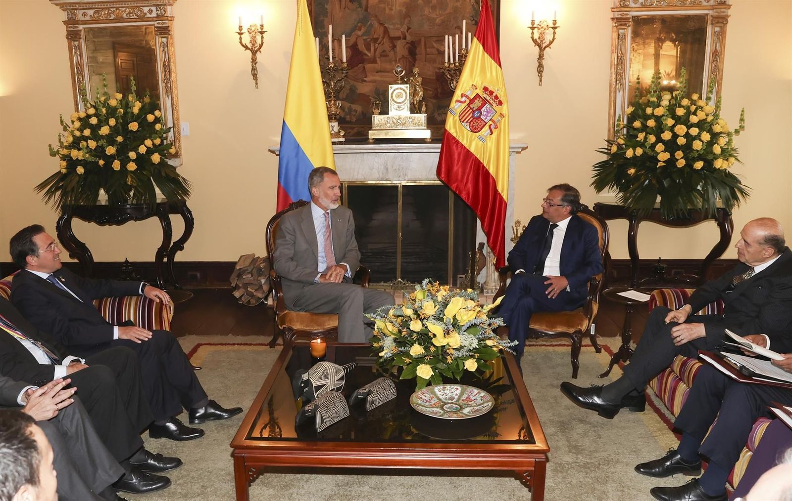 El rey Felipe VI viaja a Colombia para asistir a la toma de posesión del presidente Gustavo Petro