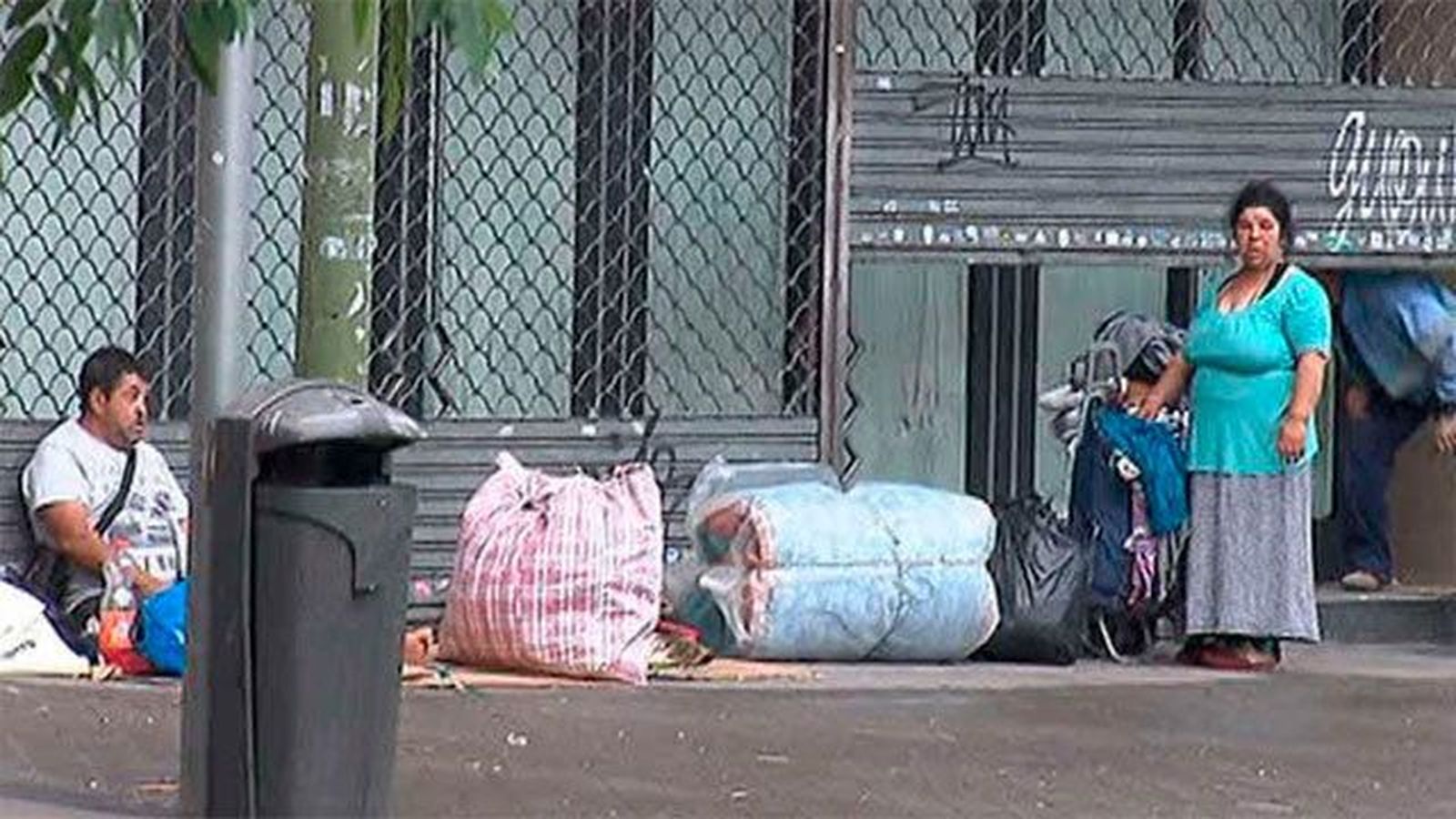 Vecinos del Parque de Calero denuncian un asentamiento ilegal en la zona