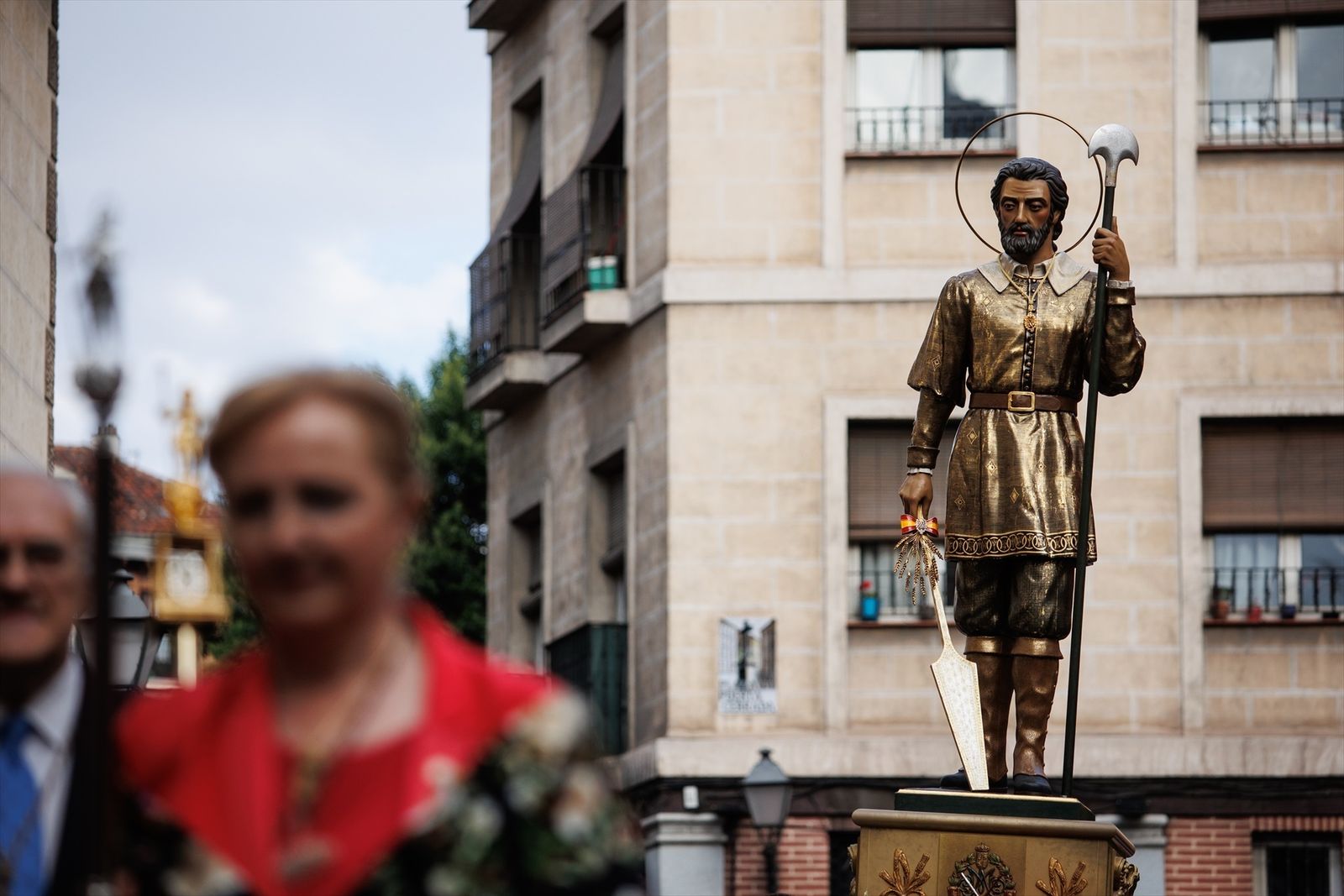 Procesión con la imagen de San Isidro Labrador recorre las calles más típicas de la ciudad