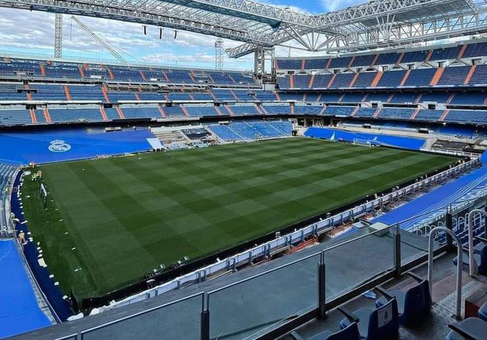 El Bernabéu se pone guapo a dos días del estreno
