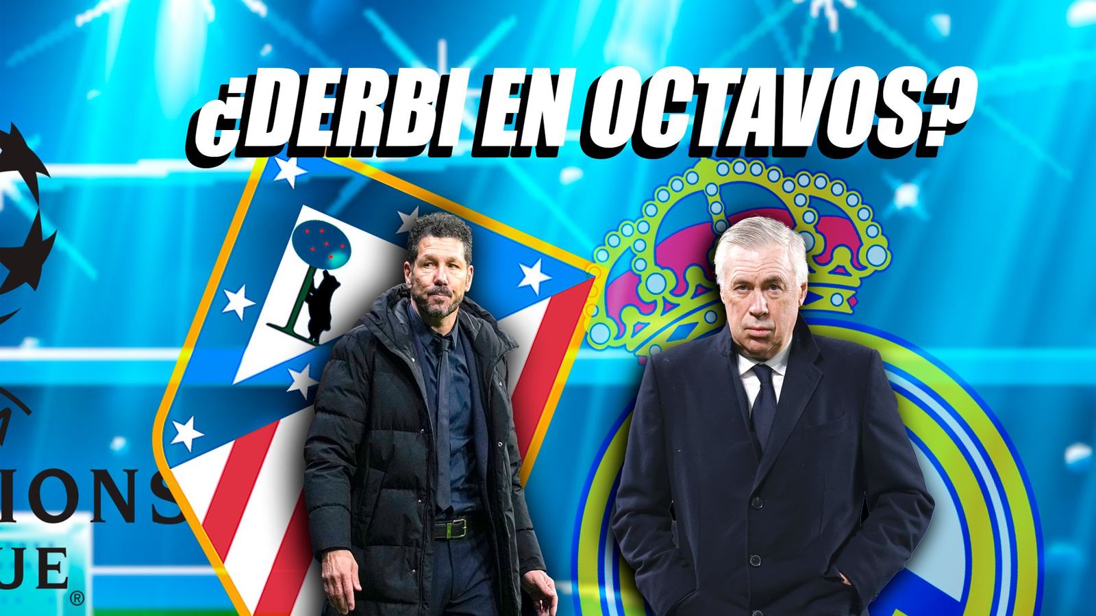 Simeone y Ancelotti