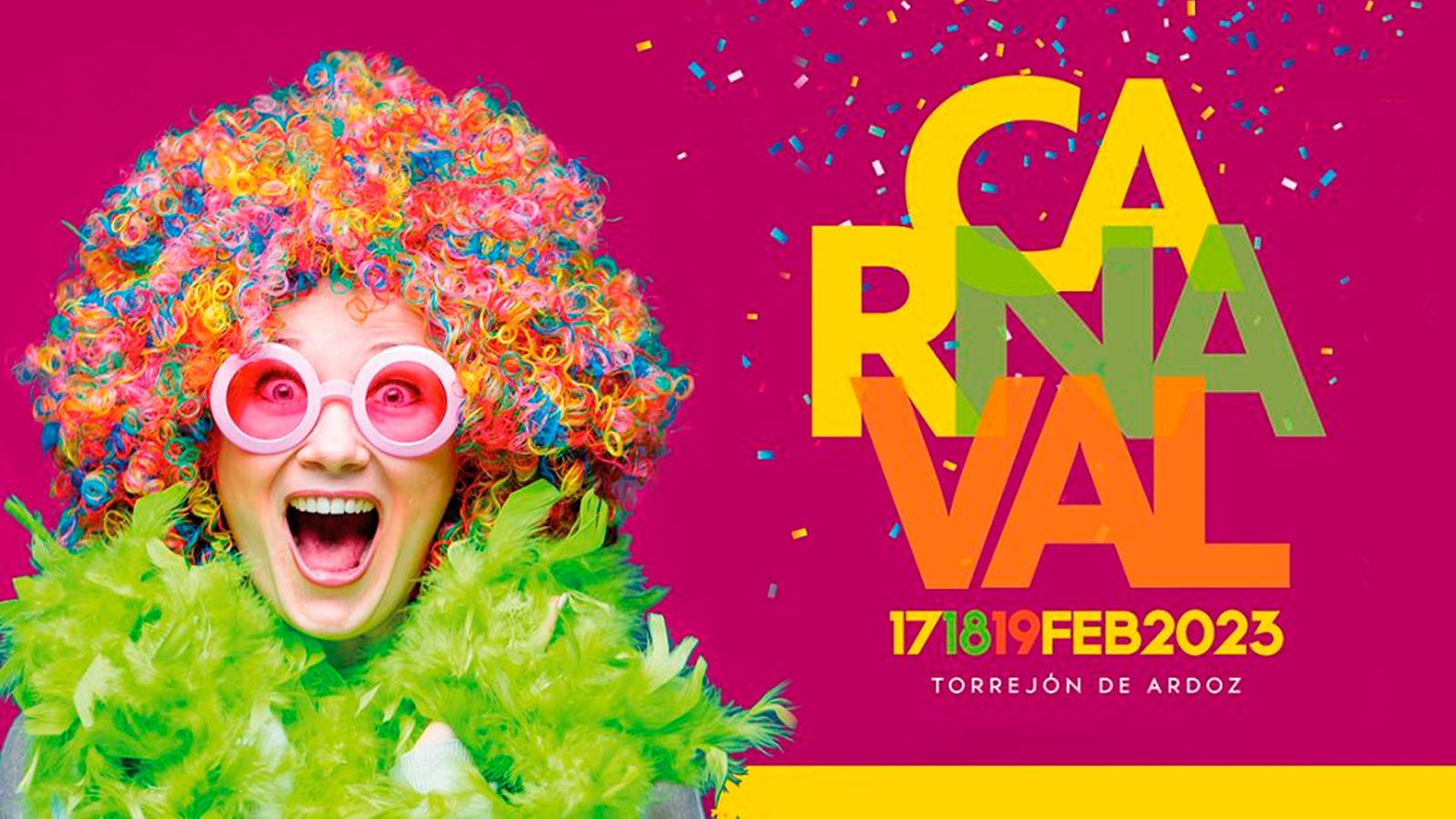 Cartel del Carnaval 2023  de Torrejón de Ardoz