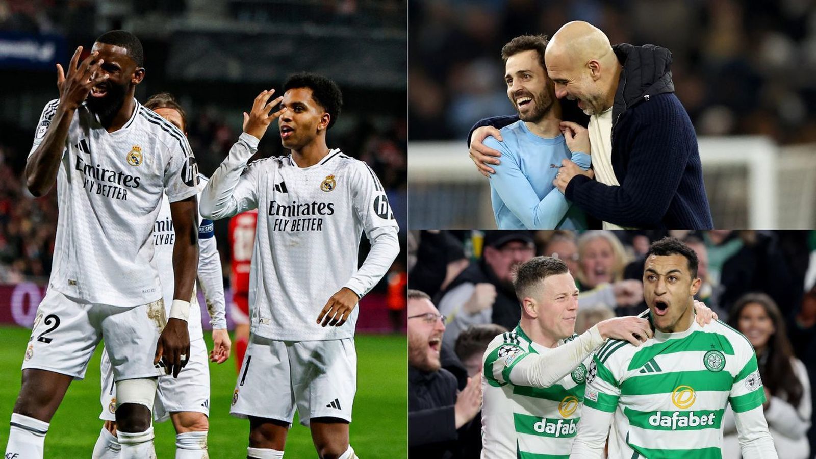 Manchester City o Celtic, los rivales del Real Madrid en playoff