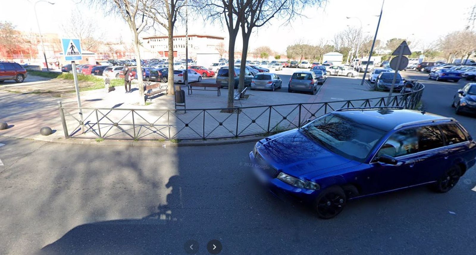 La plaza de Riazor de Fuenlabrada