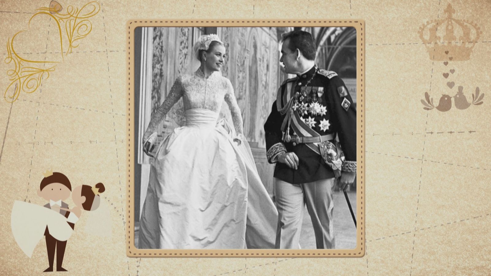 Grace Kelly y Rainiero III de Mónaco