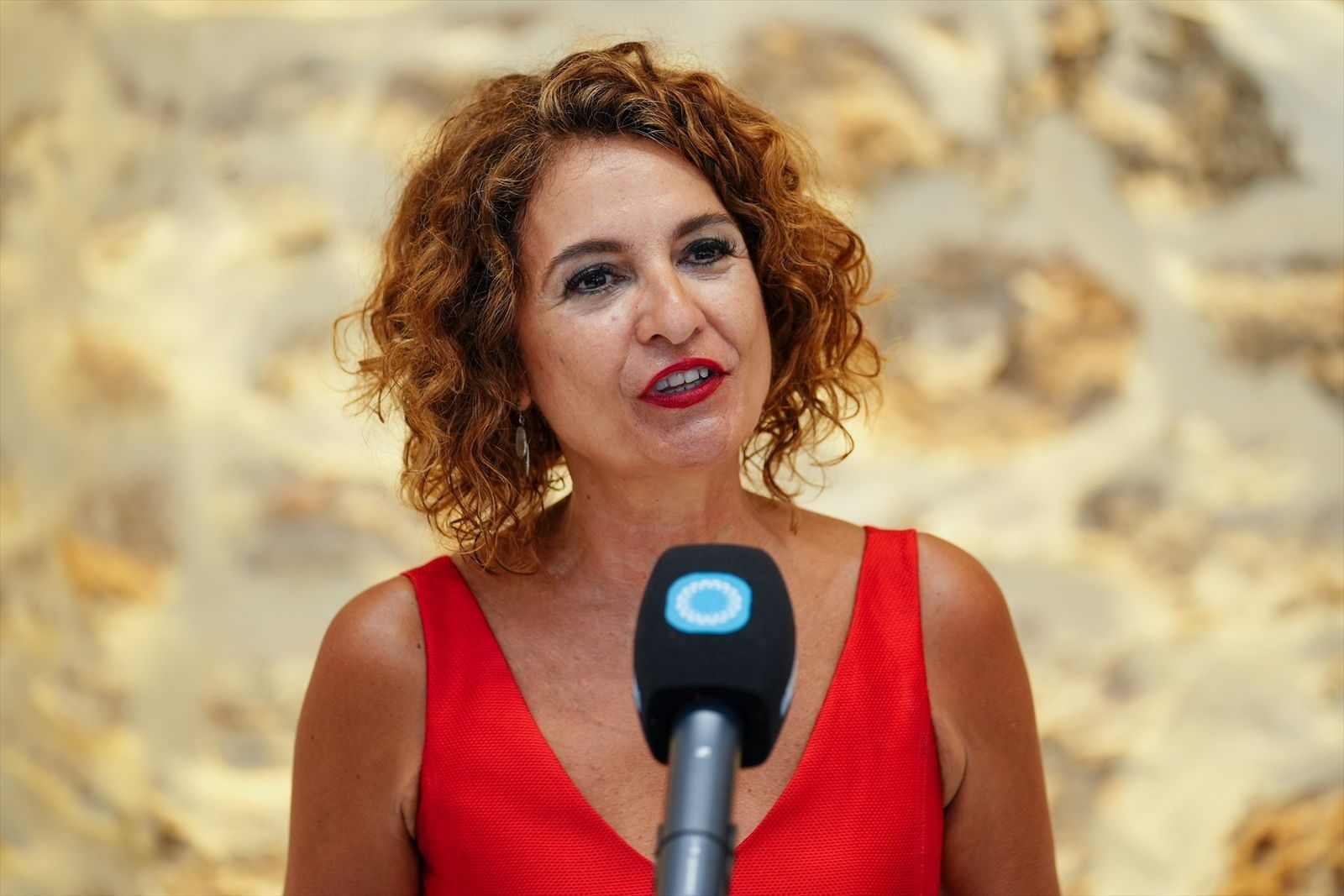 La vicepresidenta primera del Gobierno y ministra de Hacienda, María Jesús Montero