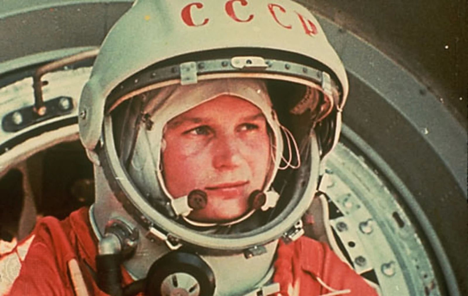 Valentina Tereshkova en la Vostok 6