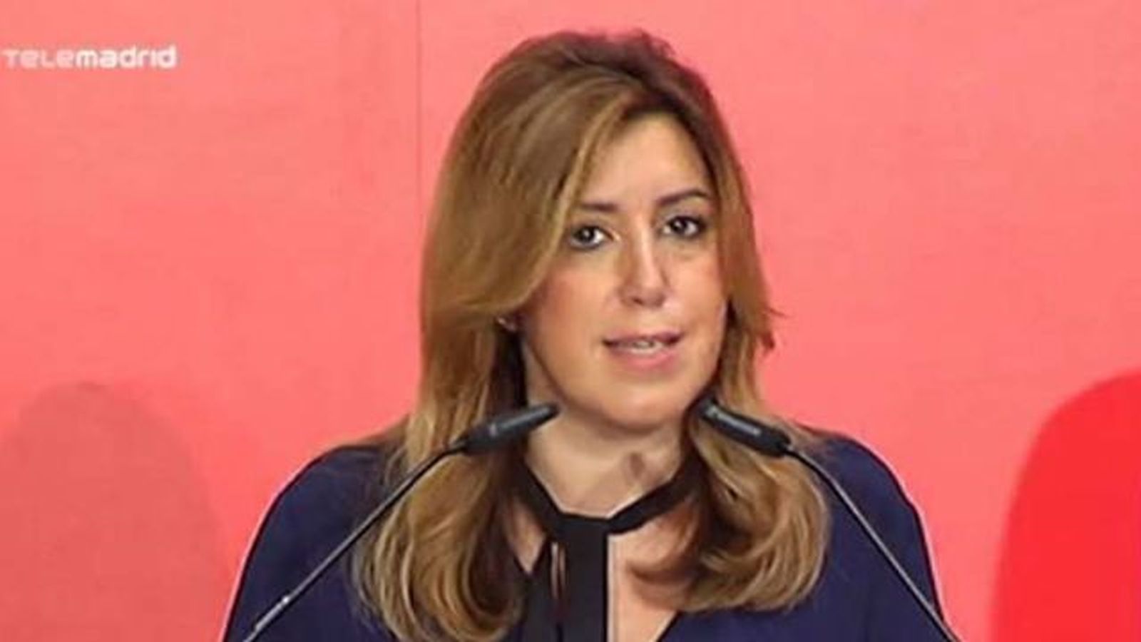 Susana Díaz abre la puerta a un adelanto electoral en Andalucía