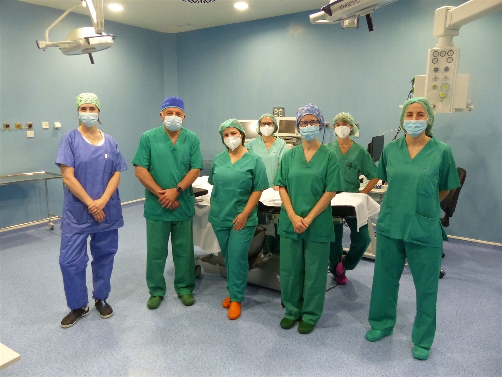 Equipo médico de Infanta Leonor