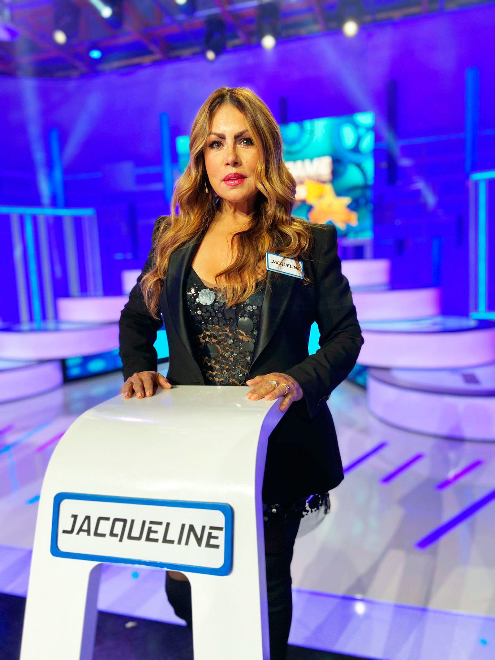 Jacqueline de la Vega, presentadora y actriz mexicana