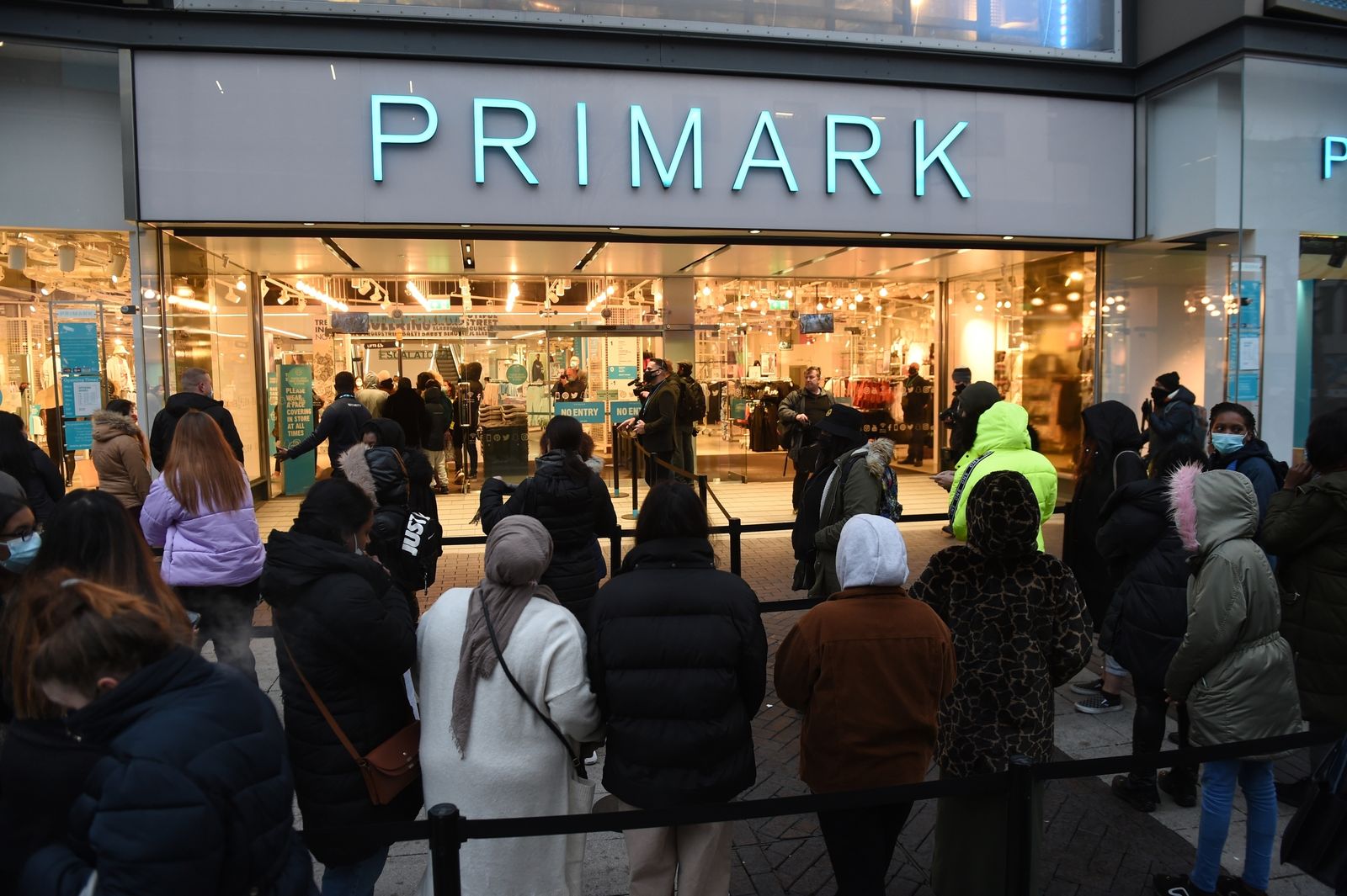 Tienda de Primark en Inglaterra