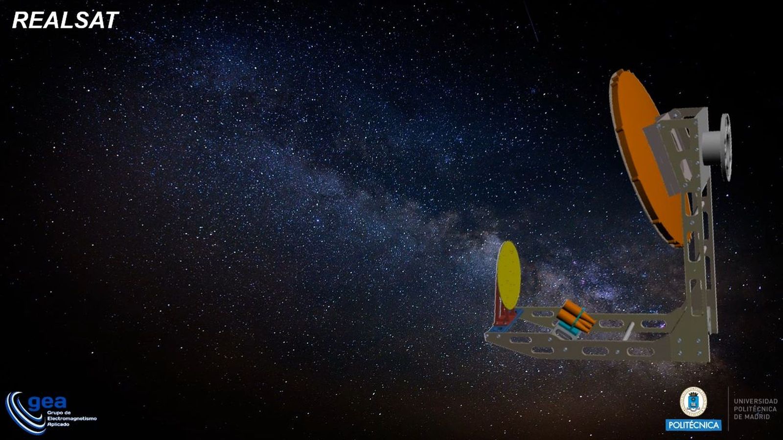Investigadores de la UPM desarrollan una antena más eficaz para comunicaciones espaciales