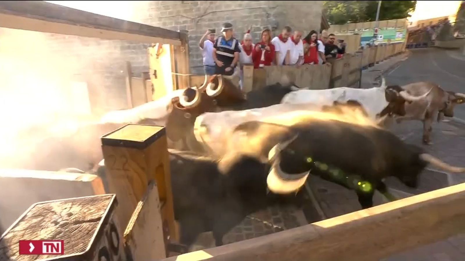 Último encierro Sanfermines 2023