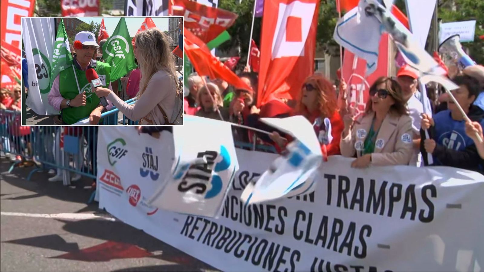 Los funcionarios de Justicia abandonan la mesa de negociación de servicios mínimos