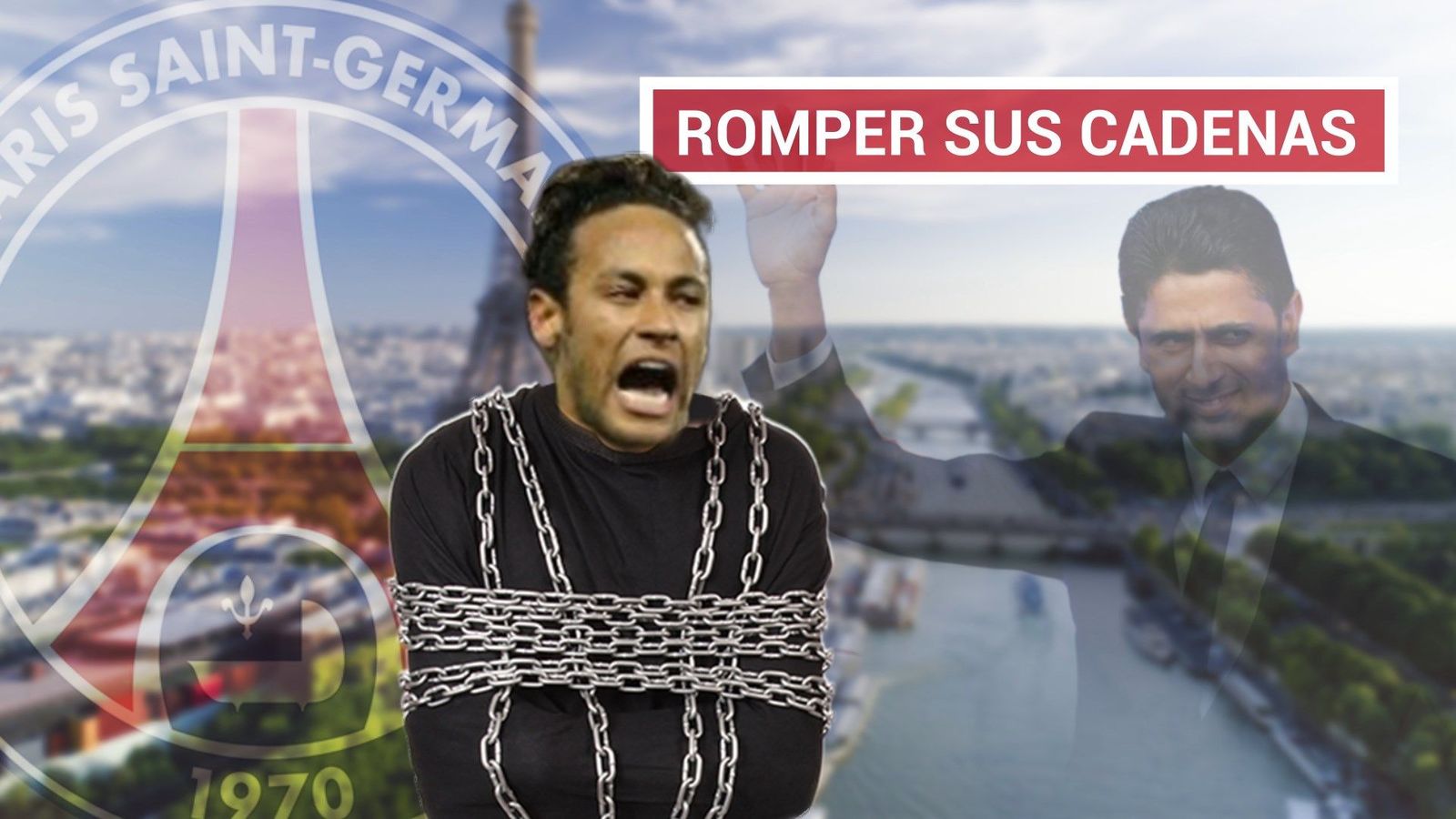 Neymar busca una salida del PSG