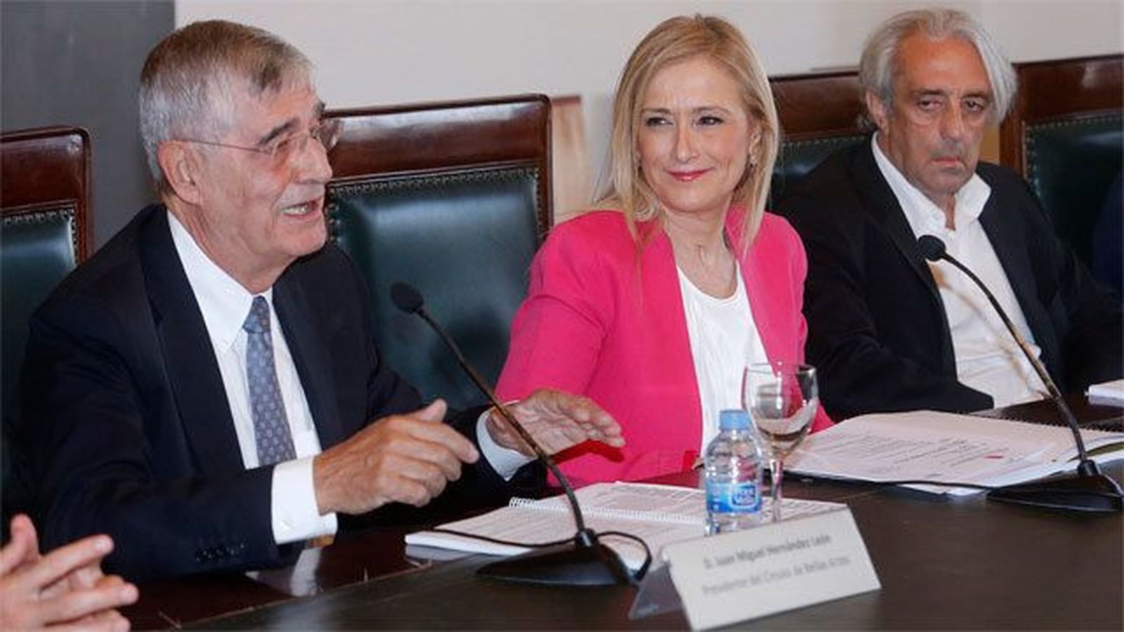 Cifuentes incrementará, "si la situación lo permite", la dotación  al Círculo de Bellas Artes