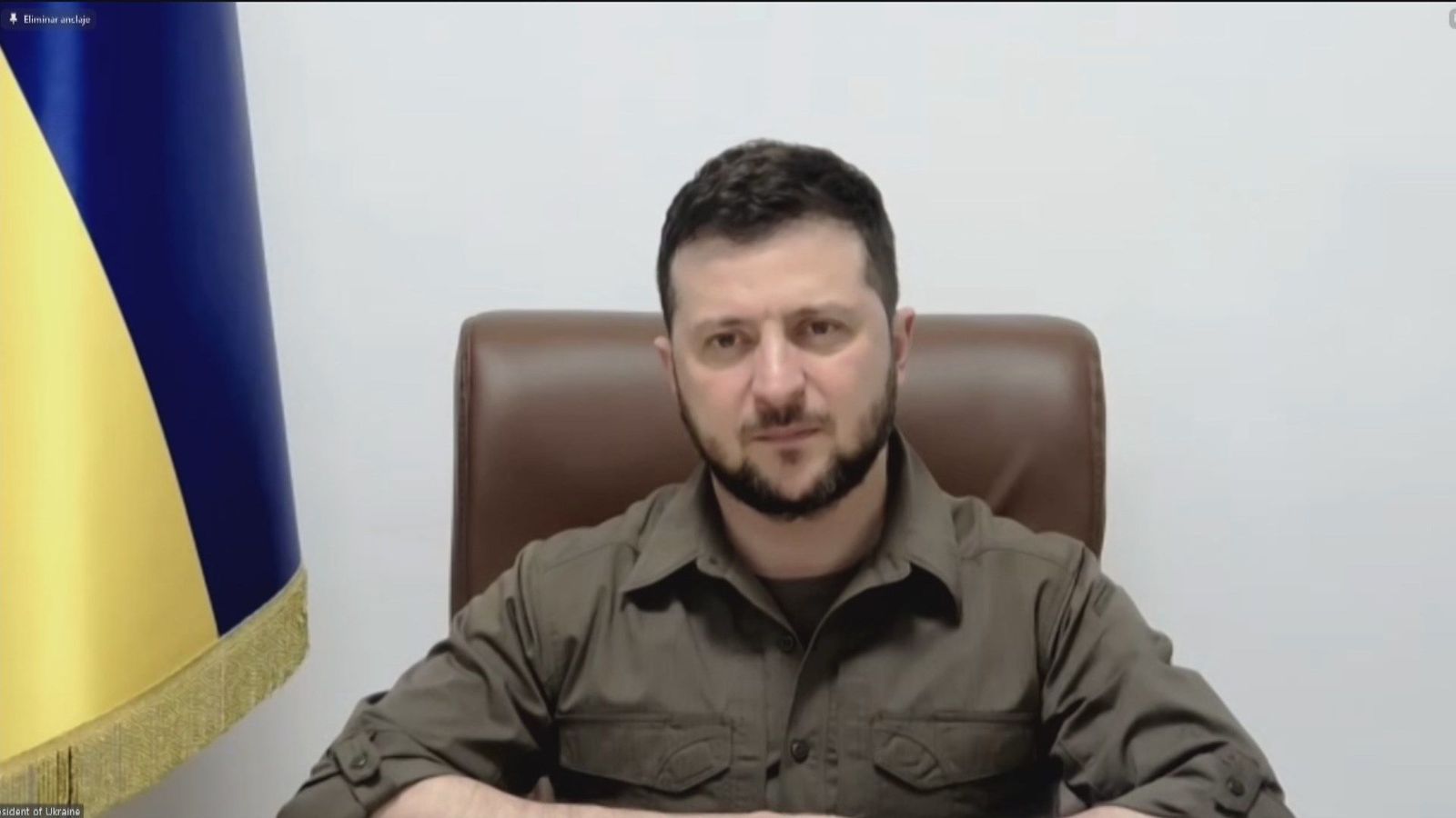 El coordinador de IU en Madrid acusa a Zelenski de ser "un peligro para la paz" y "heredero de un golpe de estado"