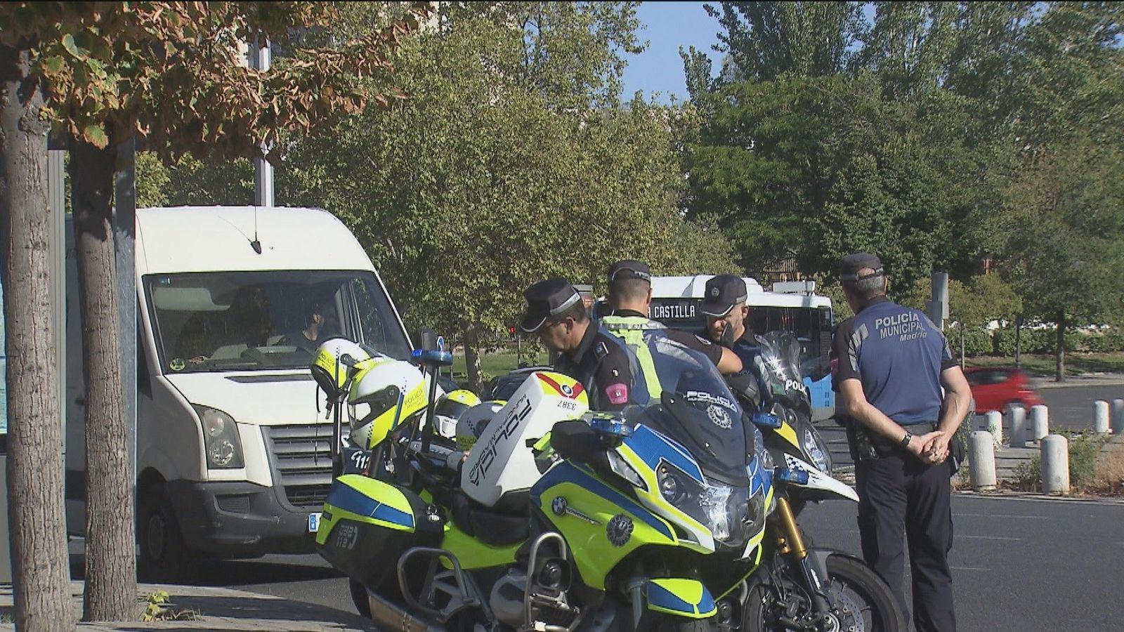La Policía Municipal de Madrid inicia una campaña de vigilancia y control de furgonetas
