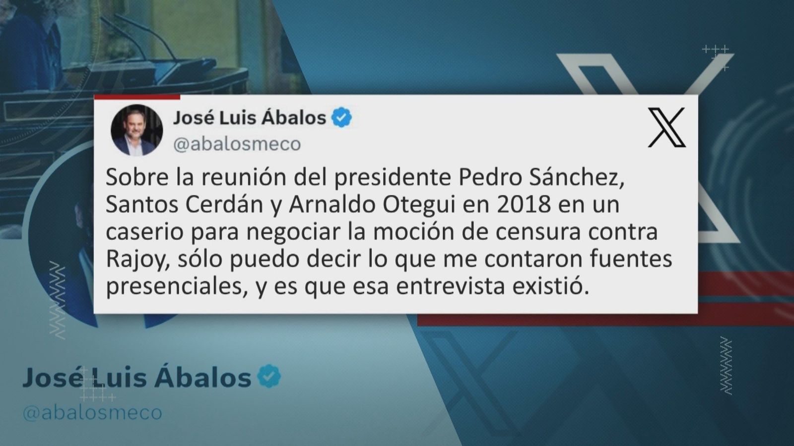 Ábalos confirma que la reunión entre Pedro Sánchez y Otegi "existió"