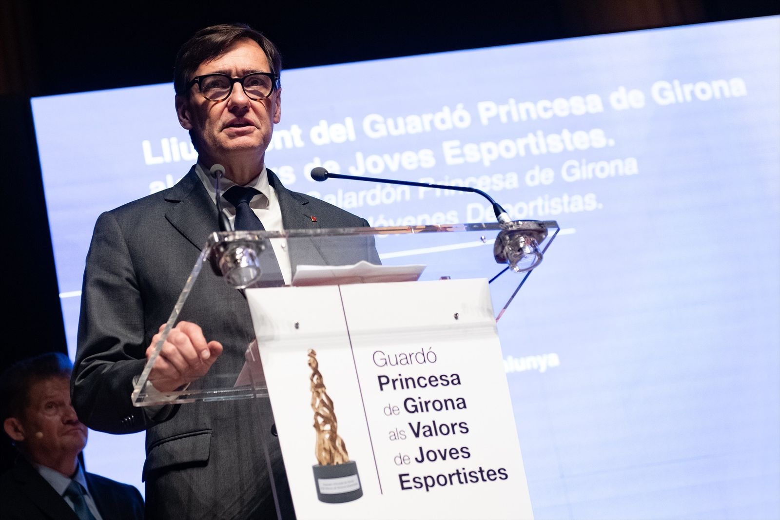 El presidente de la Generalitat de Cataluña, Salvador Illa