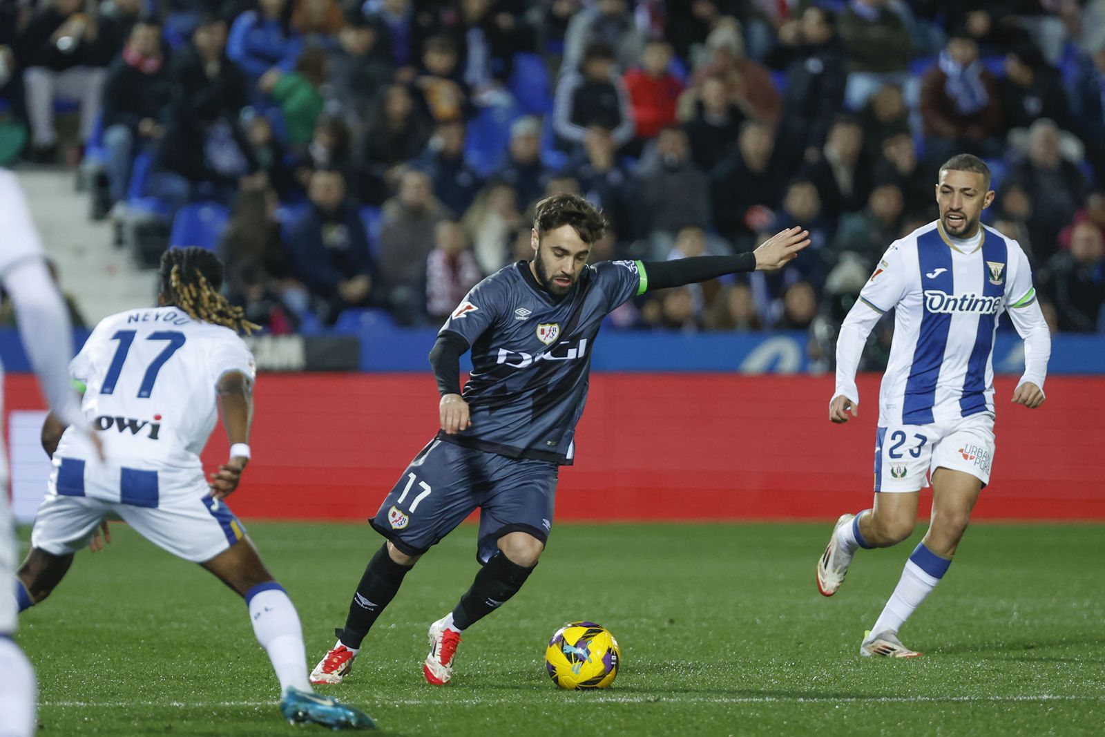 Unai López ante el Leganés