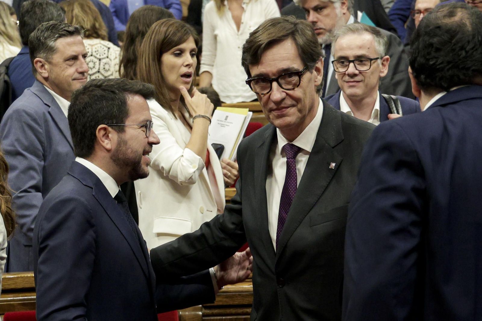 Illa (PSC) rechaza un referéndum para la investidura: "Si hay que volver a ir a elecciones, iremos"