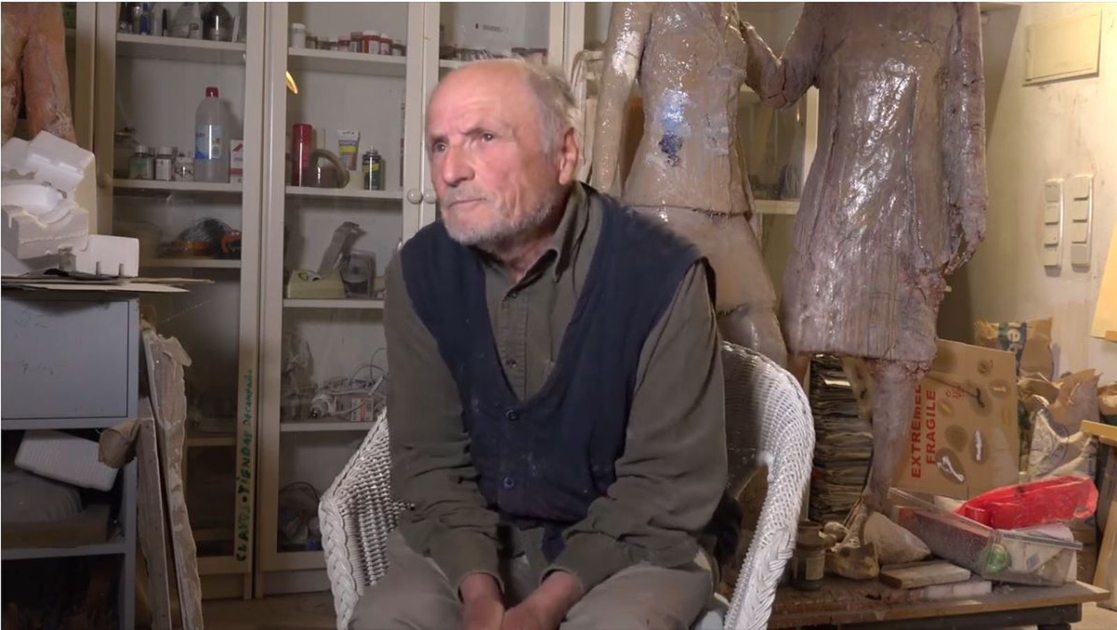 Estreno del documental del pintor, escultor y docente Antonio López