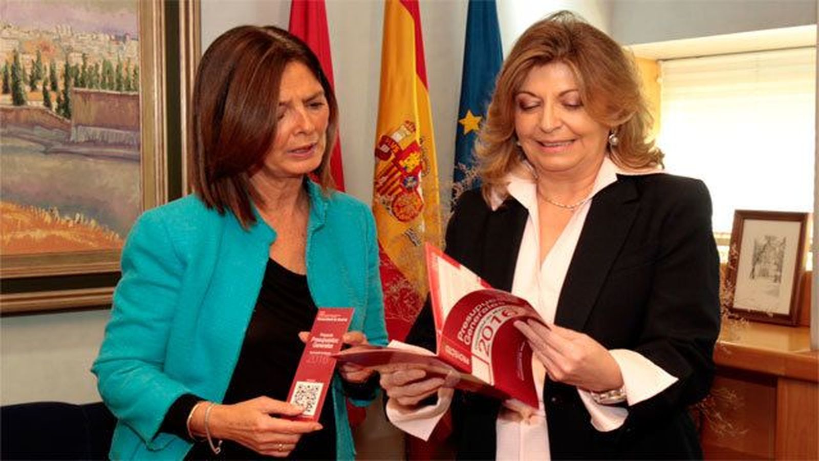 Hidalgo entrega los presupuestos y Aguado exige un plan estratégico