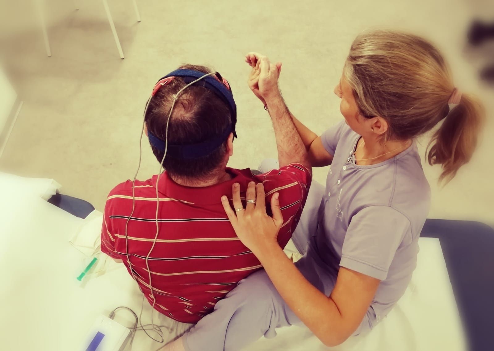 Rehabilitación de un paciente tras un ictus