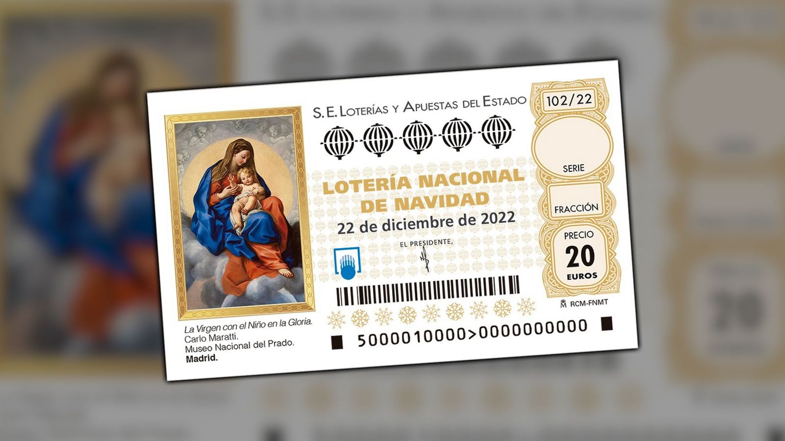 Una vidente predice la terminación del Gordo de la Lotería de Navidad