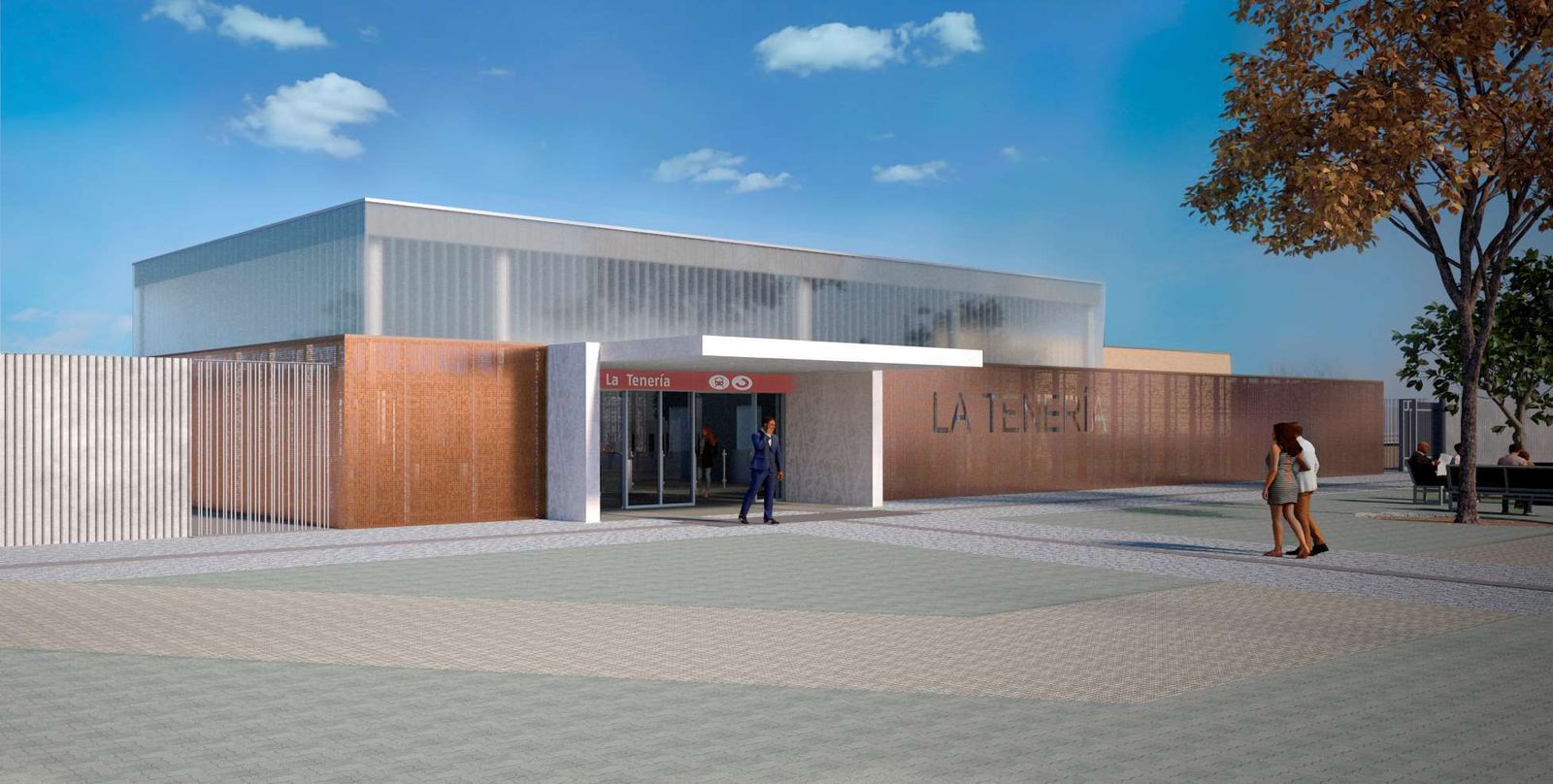 Proyecto para la estación de La Tenería en Pinto