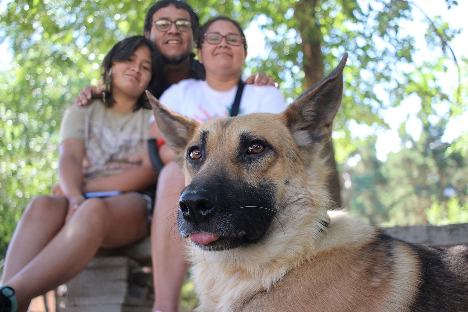 Nawall encuentra un nuevo hogar con una familia en Ciempozuelos