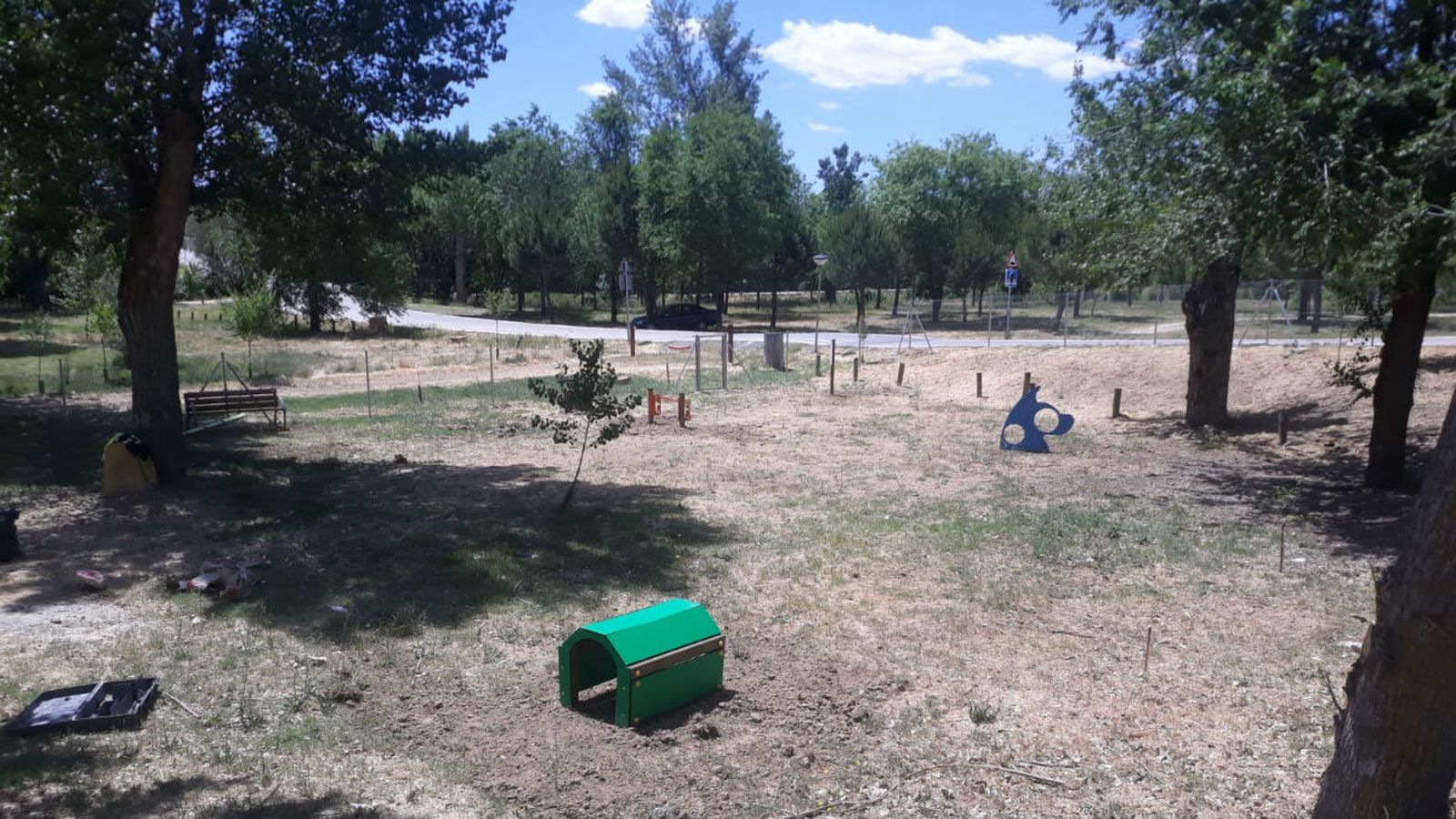 Alalpardo estrena un parque canino de 2.000 metros