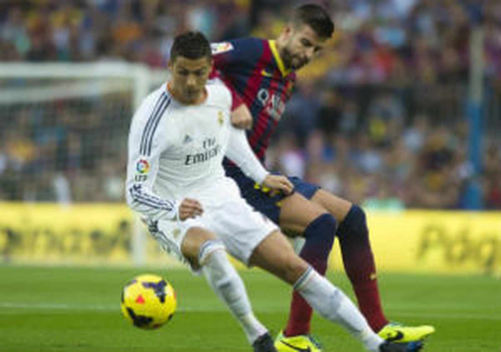 Cristiano Ronaldo y Piqué