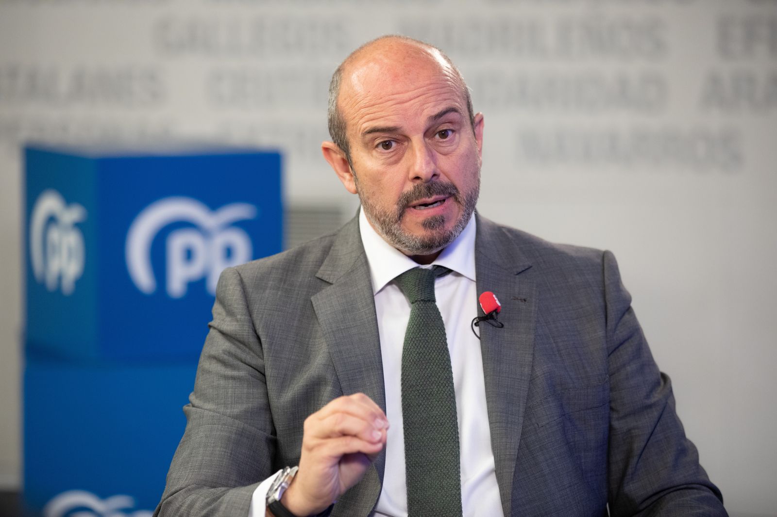 Vicesecretario de Coordinación  Autonómica y Local del partido, Pedro Rollán