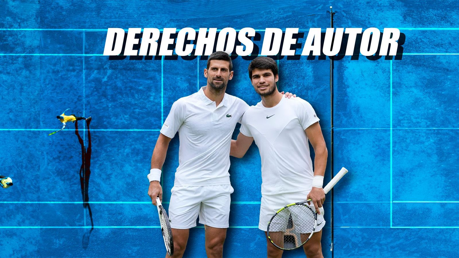 Alcaraz 'copia' el saque de Djokovic