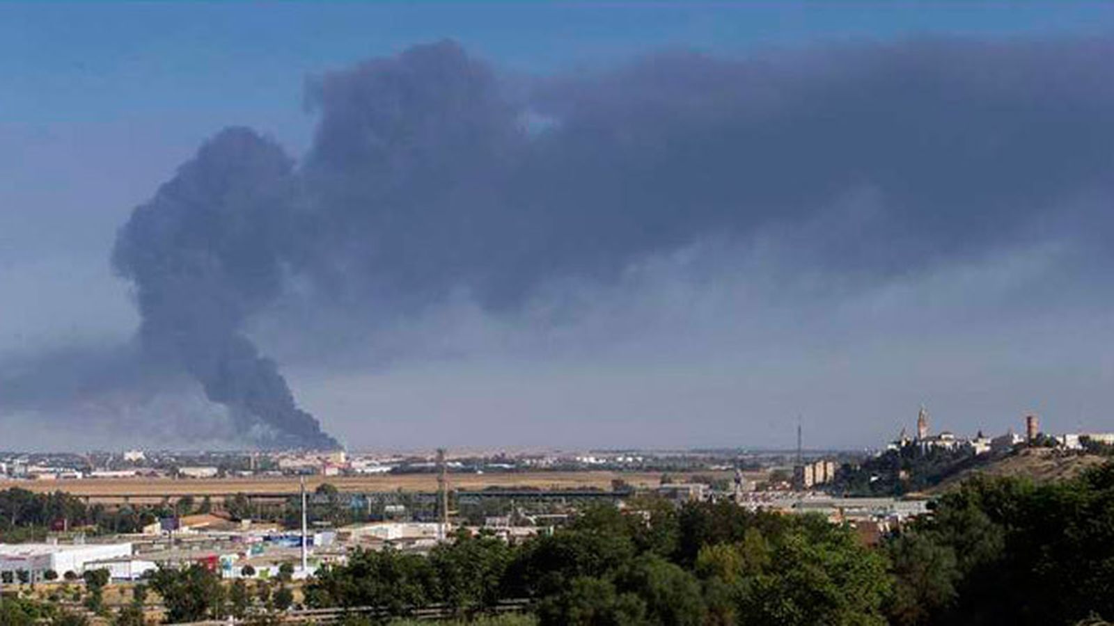Incendio fábrica Ybarra
