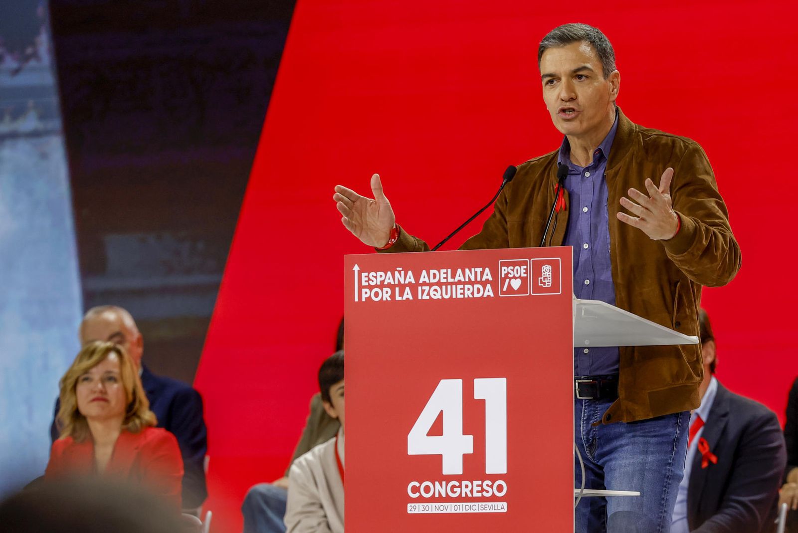 Sánchez clausura el Congreso federal de Sevilla