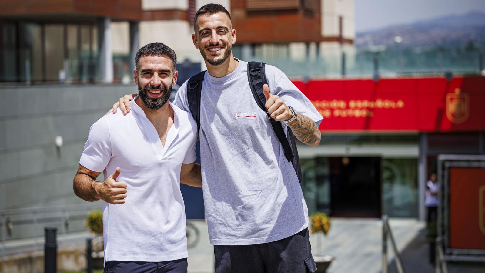 Carvajal, Nacho y Joselu se incorporan a la Selección